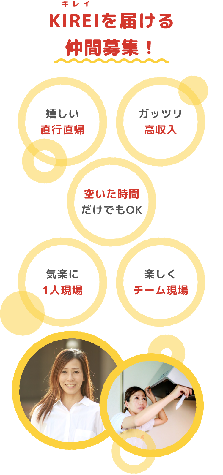 KIREIを届ける仲間募集！